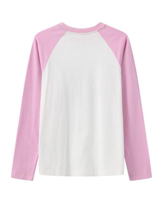Marissa Chiara Pink Crew Neck T-Shirt