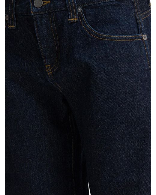 Khaite Blue Five-Pocket Jeans