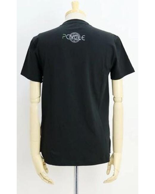 EA7 Black Logo T-Shirt for men