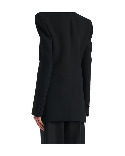 Khaite Black Armair Jacket