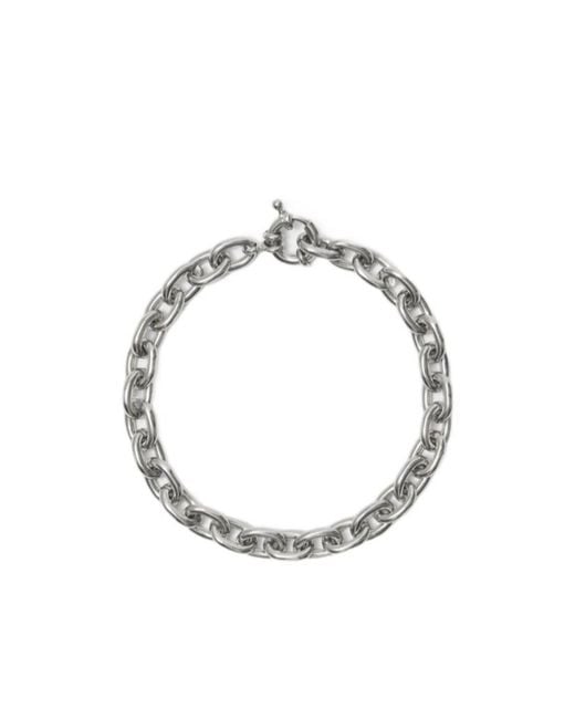 Burberry Metallic Charm Chain Bracelet
