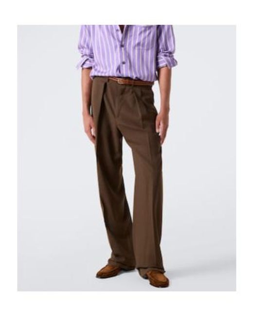 Tom Ford Brown Ripley Suede Loafers for men