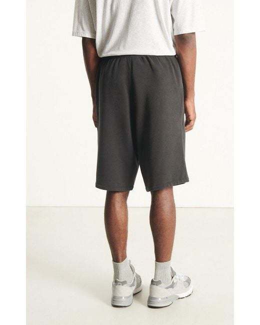 American Vintage Gray Drawstring Sweat Shorts for men