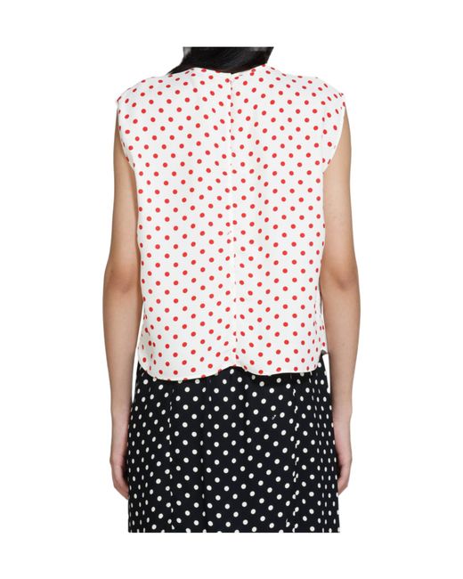 N°21 Pink Polka Dot Blouse