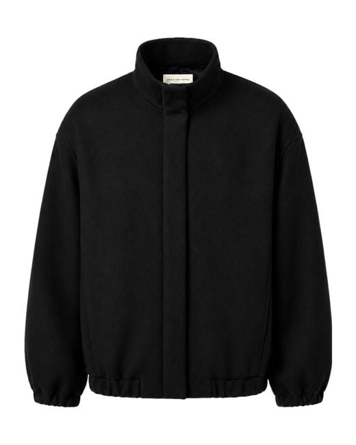 Dries Van Noten Black Long-Sleeve Jacket