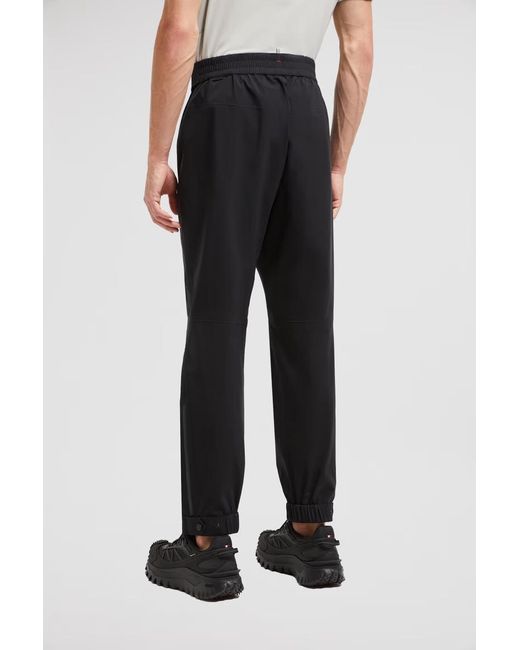 Moncler Black Gore-Tex Jogging Trousers for men