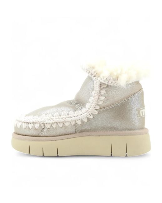 Mou Natural 'Eskimo 18' Ankle Boots