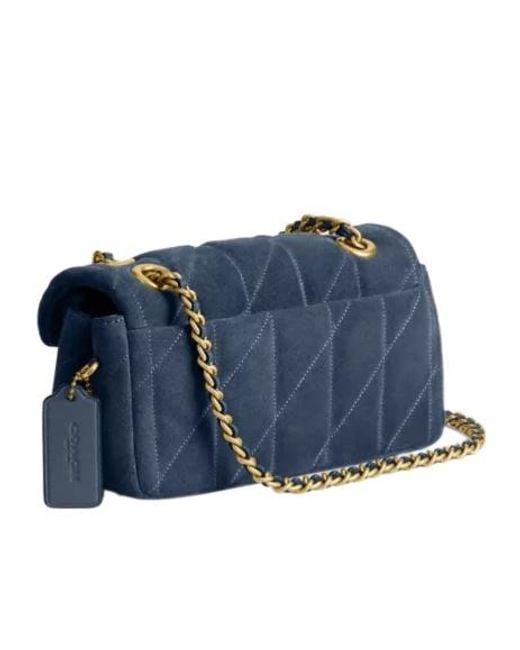 COACH Blue Tabby 20 Shoulder Bag