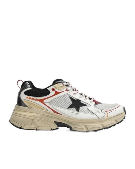 Golden Goose Deluxe Brand White Star Low-Top Sneakers for men