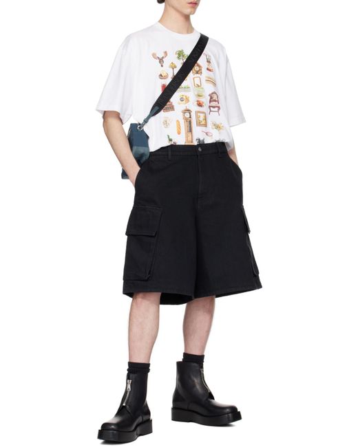 J.W. Anderson White T-Shirts for men