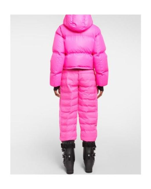 Aztech Mountain Pink Minnie Nuke Suit Down Jacket