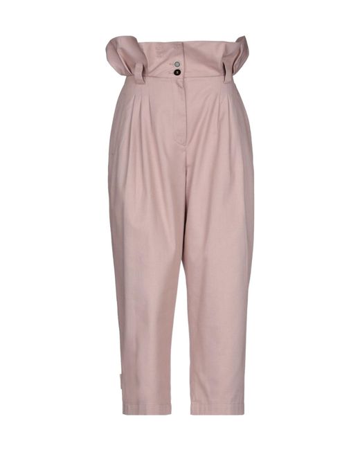 Dolce & Gabbana Pink Casual Trouser