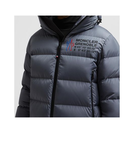 Moncler Gray Isorno Short Down Jacket for men