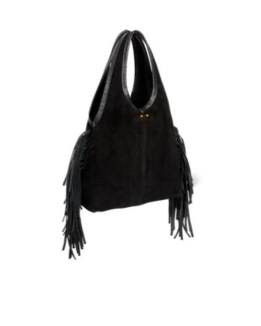 Jérôme Dreyfuss Black Double-Handled Handbag