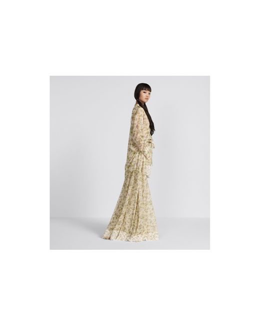 Dior Natural Mid-Length Skirt