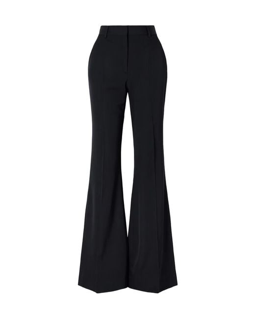 Stella McCartney Black Wool Flared Pants