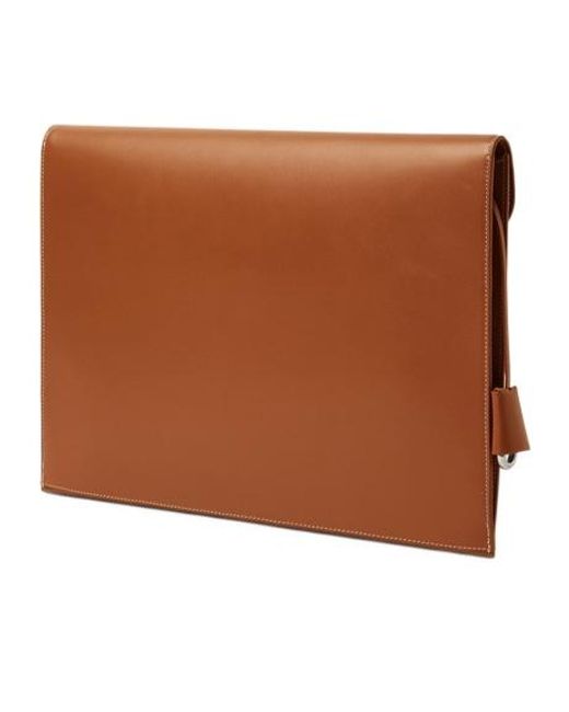 Loro Piana Brown Guardaroba Document Holder for men