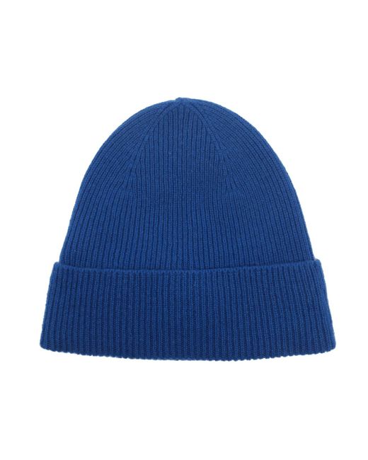 Tom Ford Blue Cuffed Knit Hat for men