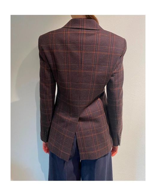 Max Mara Purple Long-Sleeve Blazer