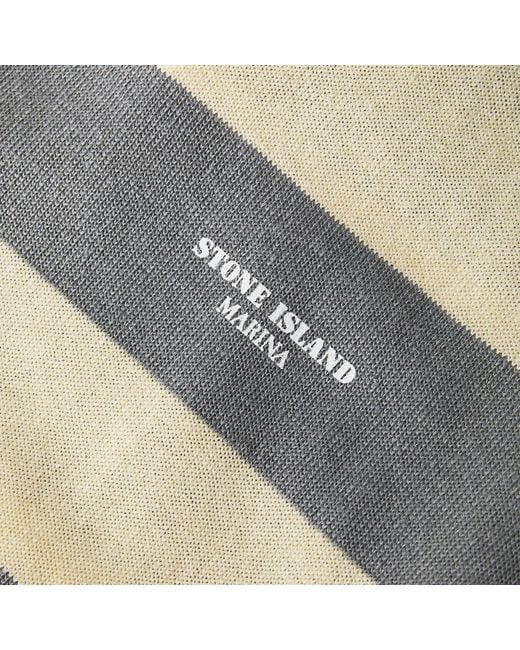 Stone Island Gray Round-Neck Sweater for men