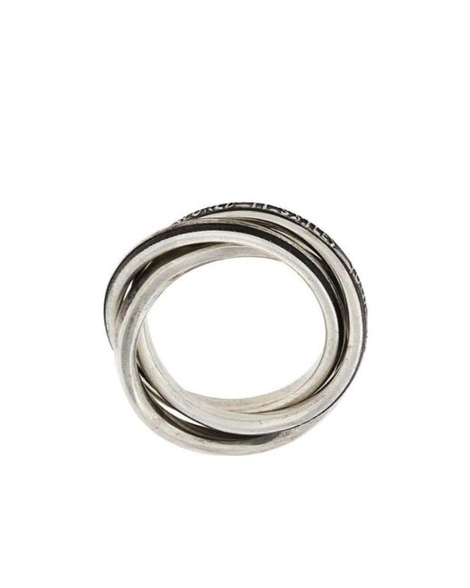 Werkstatt:münchen Metallic Stylised Ring