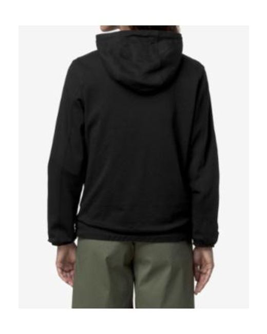 K-Way Black Jake Reversible Jacket for men