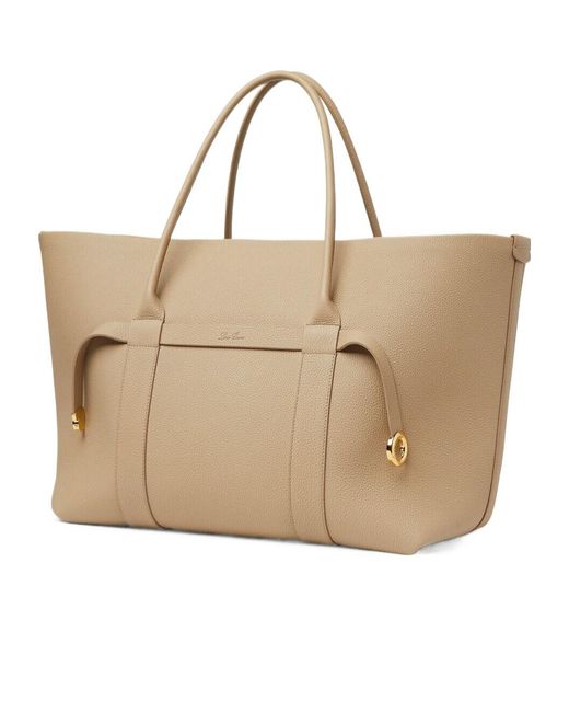 Loro Piana Natural Ghiera Large Shoulder Bag