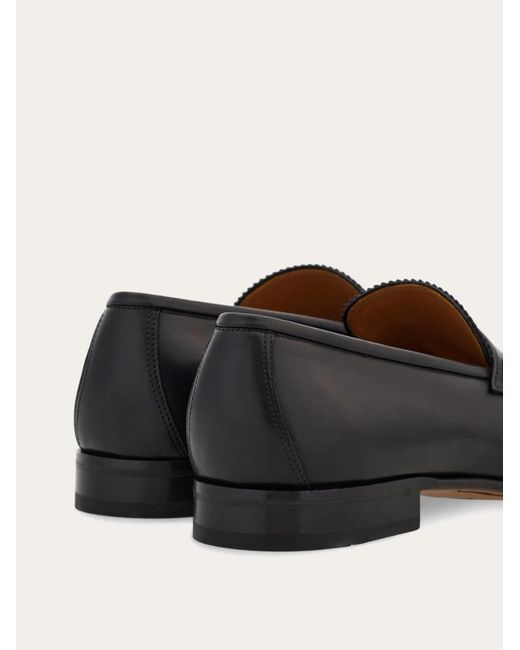 Ferragamo Black Penny Loafer for men