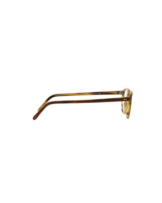 Oliver Peoples Metallic Fairmont Glasses for men