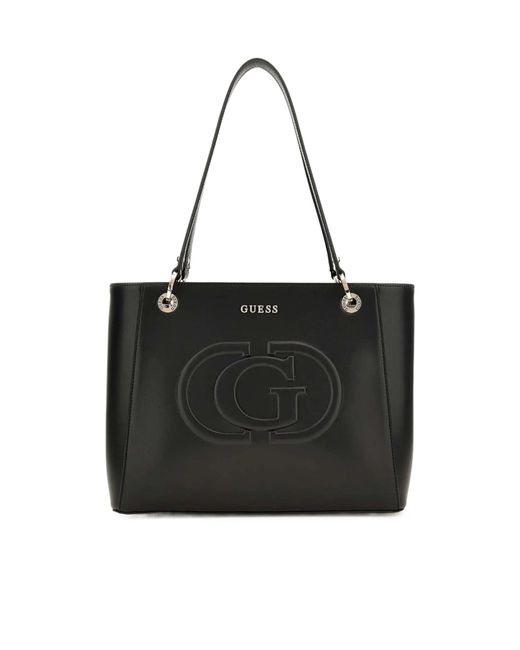 Guess Black Logo Shoulder Bag