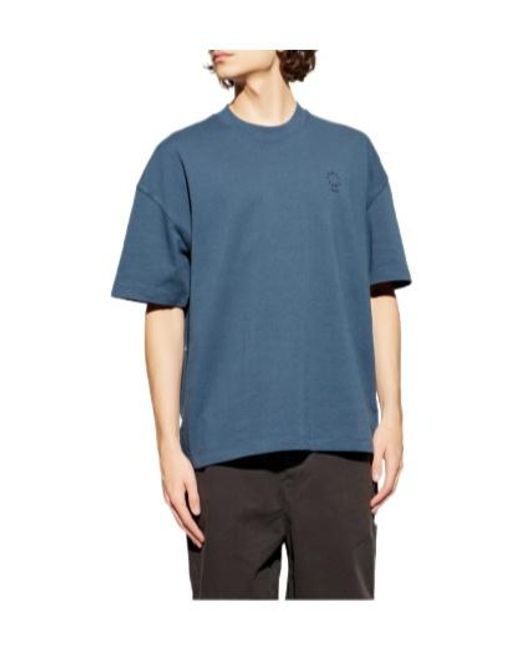AllSaints Blue Haven Logo T-Shirt for men