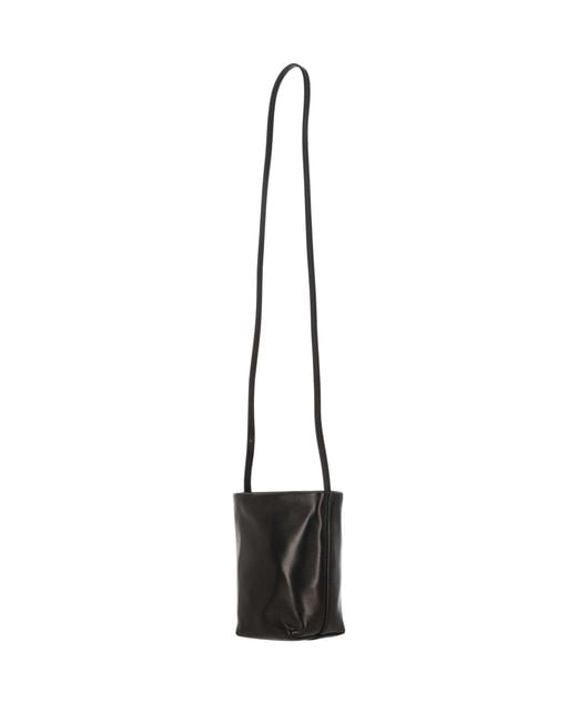 The Row White Leather Cross Body Bag