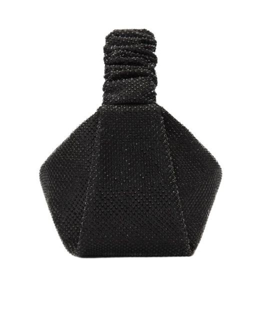 Alexander Wang Black Scrunchie Mini Top Handle Bag