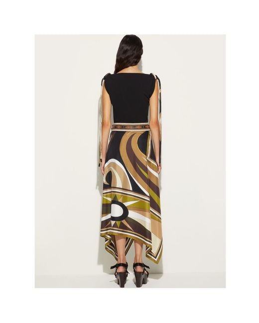 Emilio Pucci Black Vivara-Knot Top