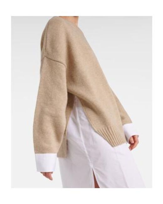 Stella McCartney Natural Patchwork Knit Dress