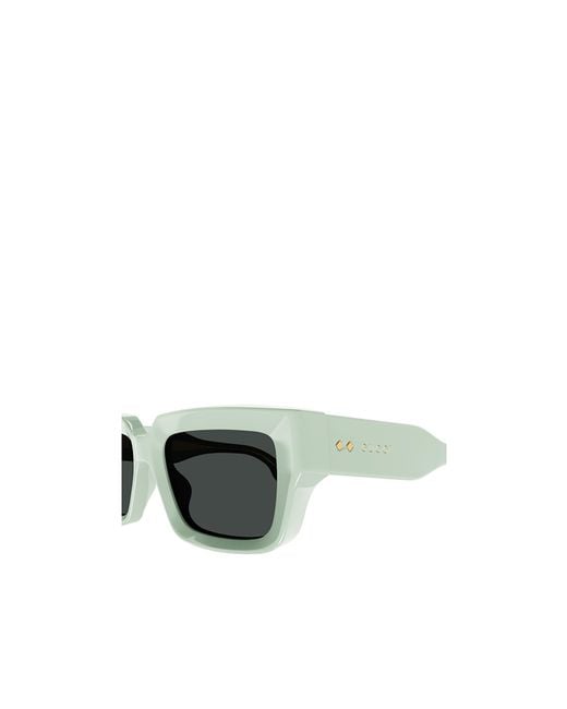 Gucci Black Eyewear Rectangular Frame Sunglasses for men