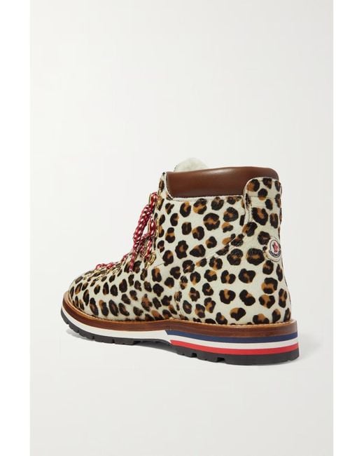 Moncler Brown Blanche Short Boots