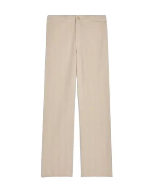 Tod's Natural Coulisse Drawstring Trousers for men