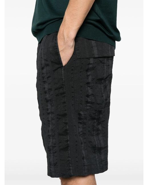 Barena Black Bermuda Canariol Levo Clothing for men
