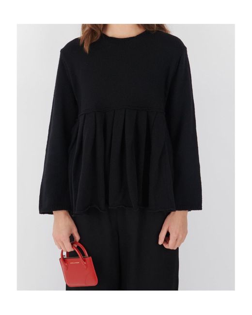 Comme des Garçons Black Crew Neck Sweater