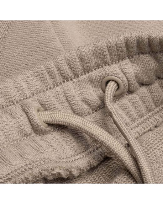 Helmut Lang Gray Logo-Embroidered Tape Track Shorts for men