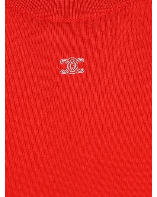 Céline Red Top