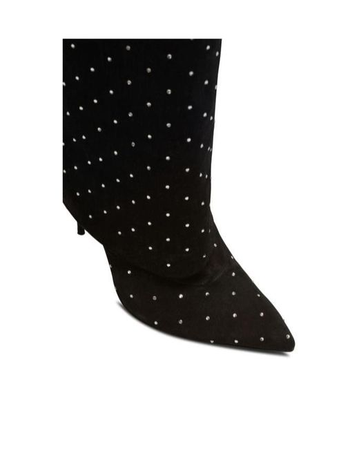 Balmain Black Pointed Boots