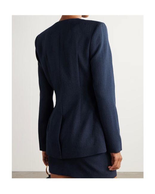 TOVE Blue Long-Sleeved Casual Jacket