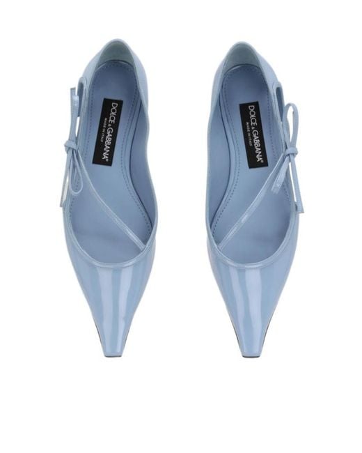 Dolce & Gabbana Blue Ballerinas