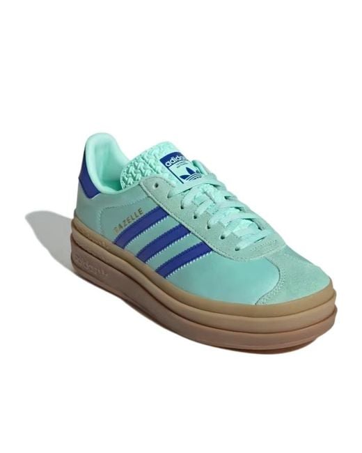 Adidas Originals Blue Gazelle Bold Shoes