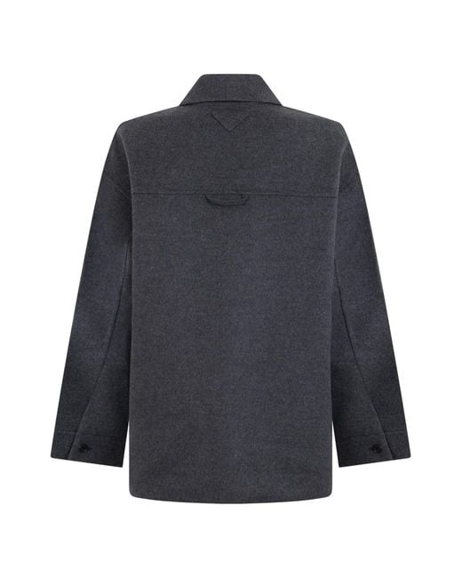 Prada Blue Long-Sleeve Casual Jacket