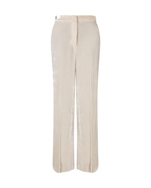 P.A.R.O.S.H. White Relur Trousers