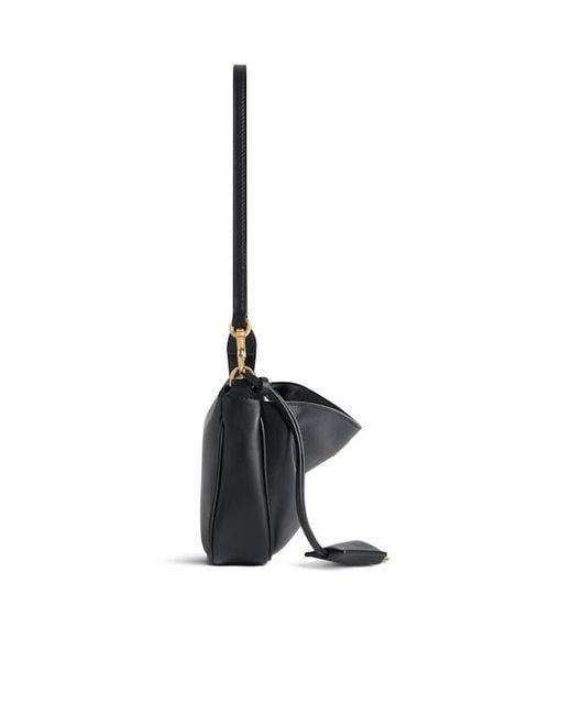 Balenciaga Black Rodeo Shoulder Bag For Women In