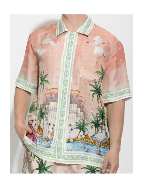 Casablanca Multicolor Maison De Repos Cuban Shirt for men